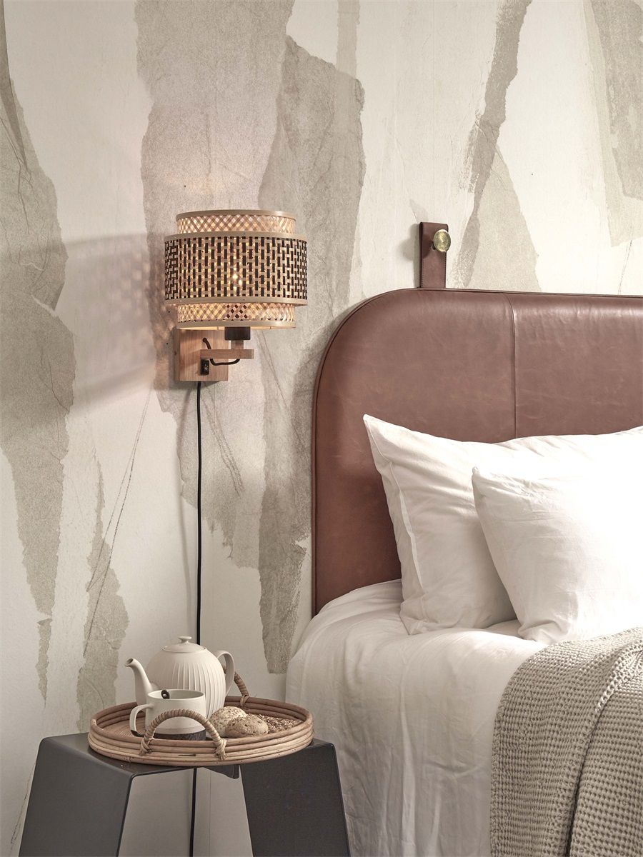 Wandlamp bhutankap 2520 zwnat, nat.