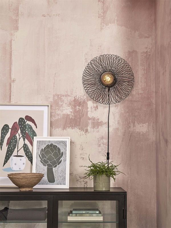 Wandlamp cango s 40x20, zw.