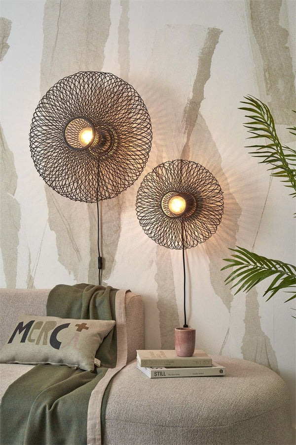 Wandlamp cango s 40x20, zw.