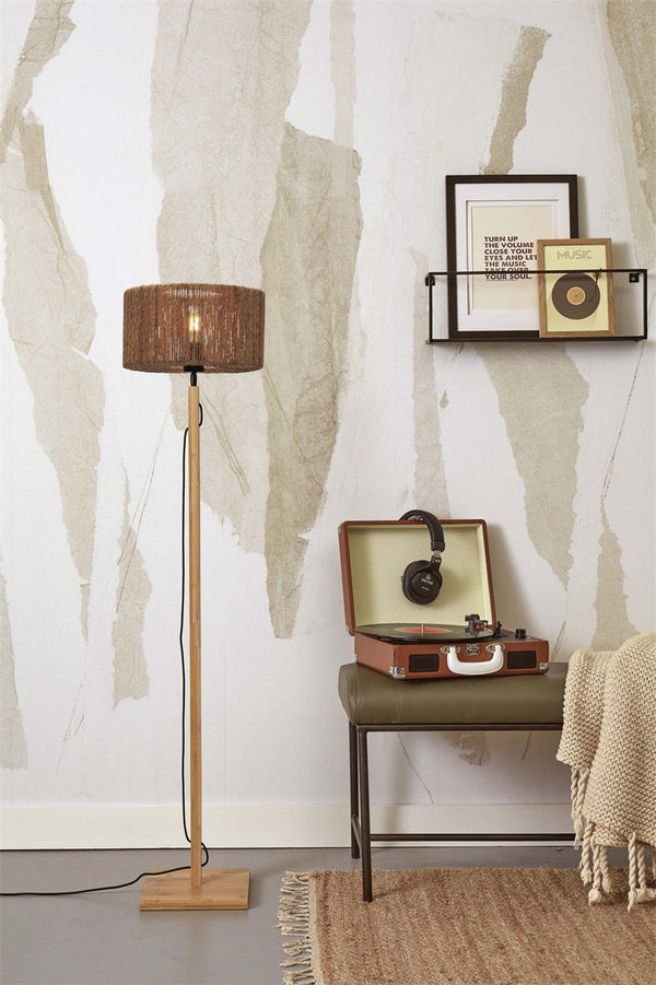 Vloerlamp iguazu recht nat30x16, nat.