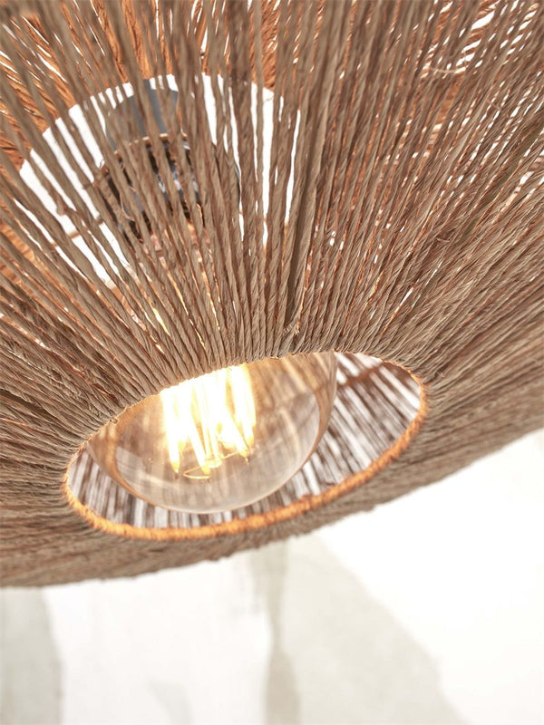 Hanglamp iguazu s schijf 40cm, nat.