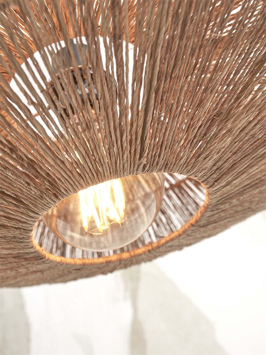 Hanglamp iguazu l schijf 55cm, nat.
