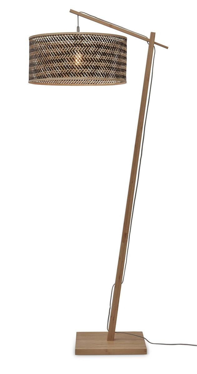 Vloerlamp java l nat50x22, zwnat.