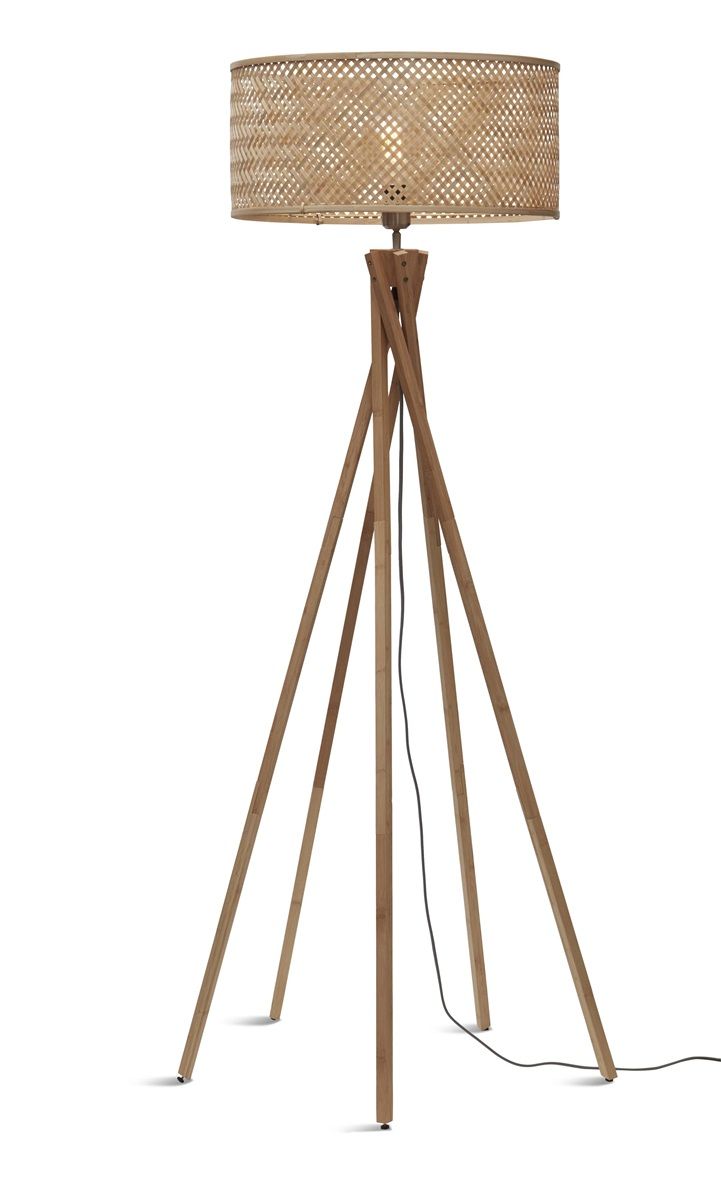Vloerlamp java 5-poot nat50x22, nat.