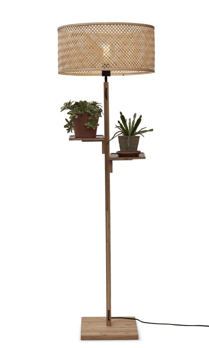 Vloerlamp java plank nat50x22, nat.