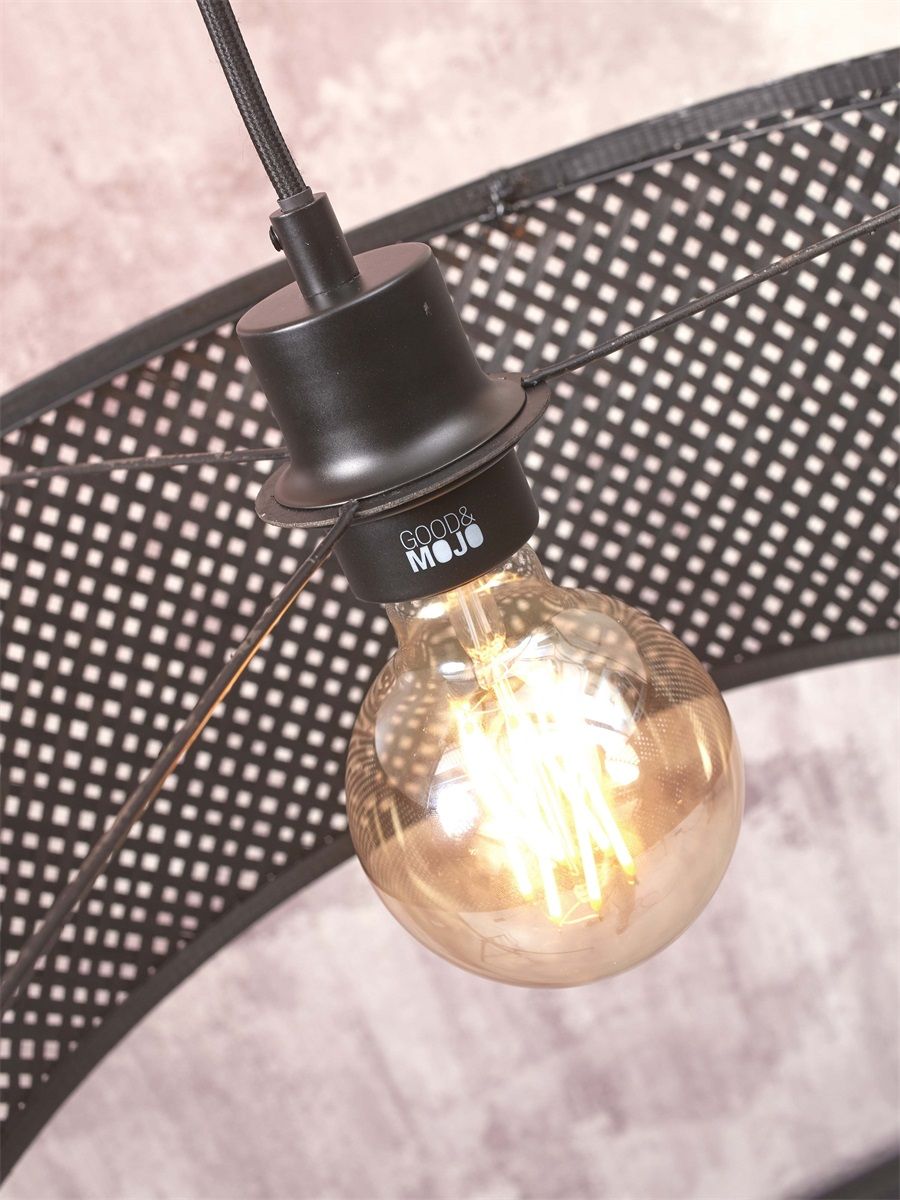 Hanglamp java 50x22, zwart