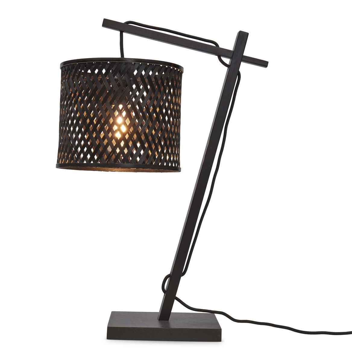 Tafellamp java schuin zw1815, zw.