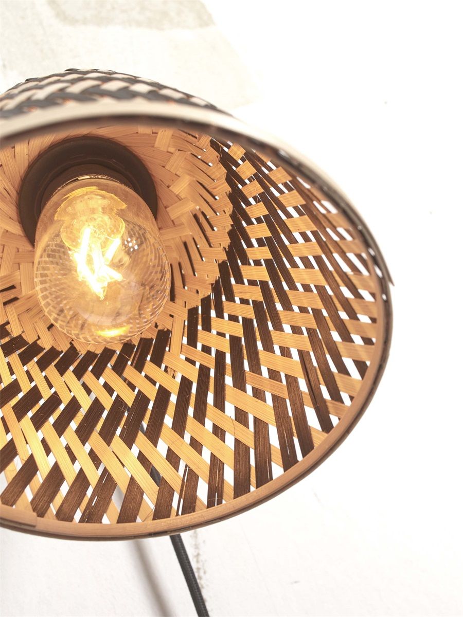 Wandlamp java nat15x17, zw.nat.