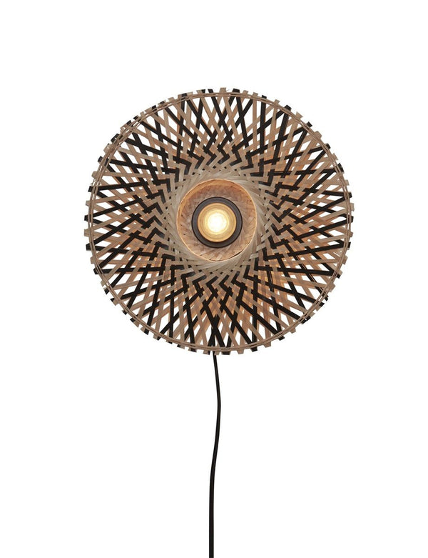 Wandlamp?kalimantan?xs 30cm, zwnat.