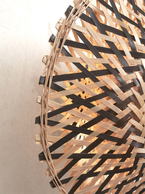 Wandlamp?kalimantan?xs 30cm, zwnat.