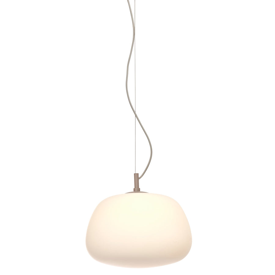 Hanging lamp Sapporo white/sand, L