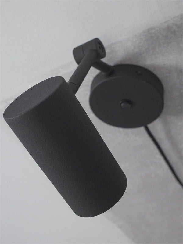 Wall lamp iron Montreux, black