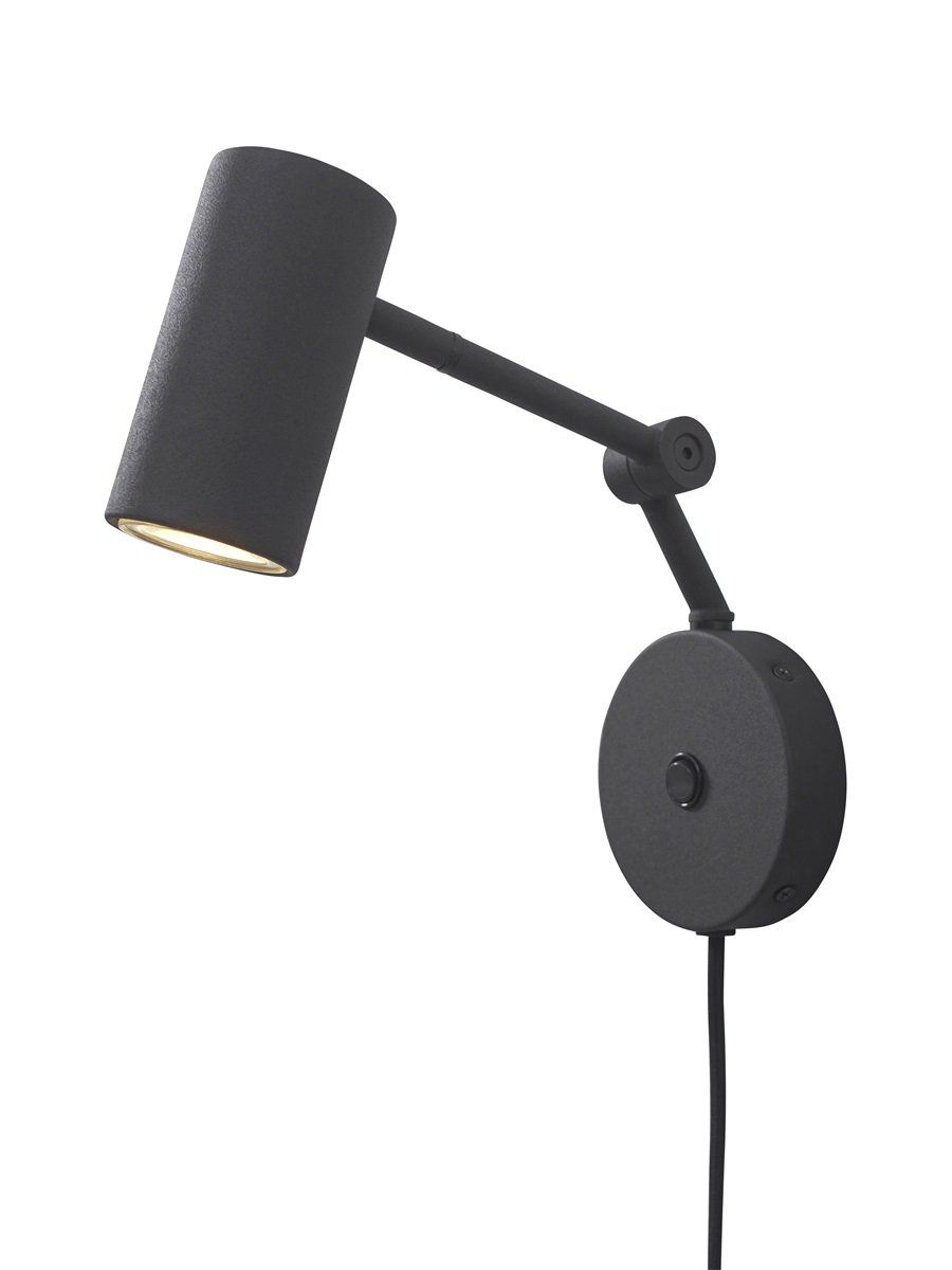 Wall lamp iron Montreux, black