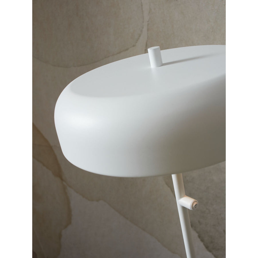 Floor lamp iron Porto, white