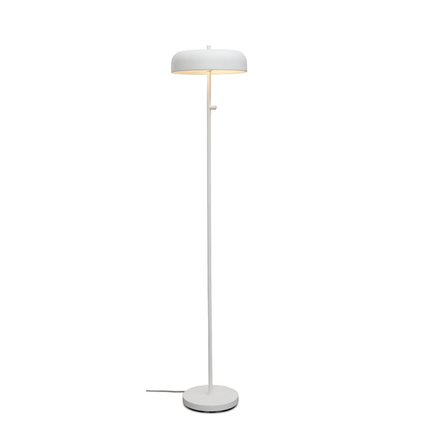Floor lamp iron Porto, white