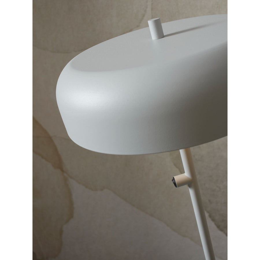 Floor lamp iron Porto, light grey