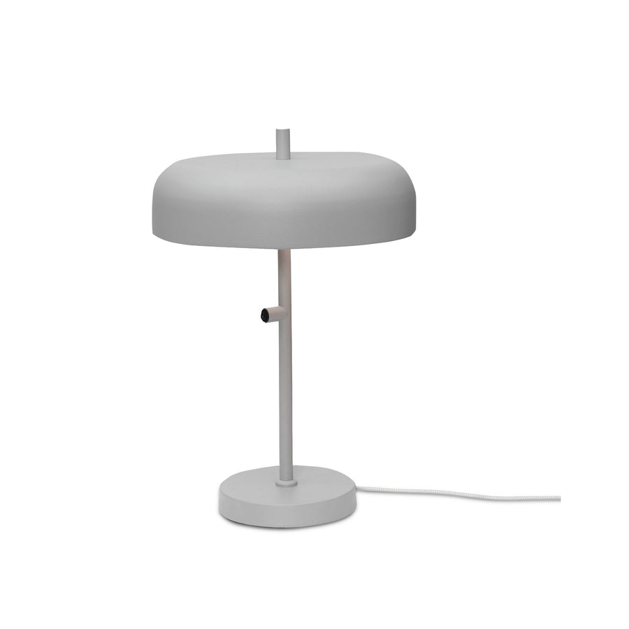 Table lamp iron Porto L, light grey