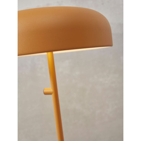 Table lamp iron Porto L, mustard