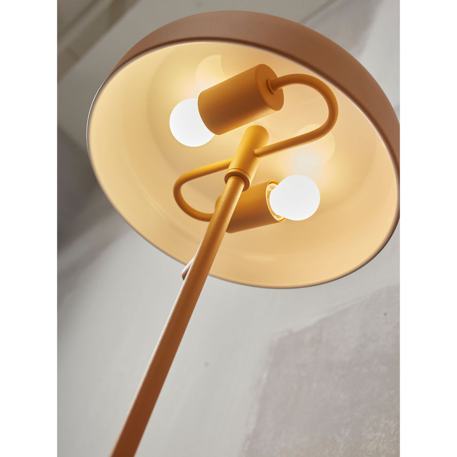 Table lamp iron Porto L, mustard
