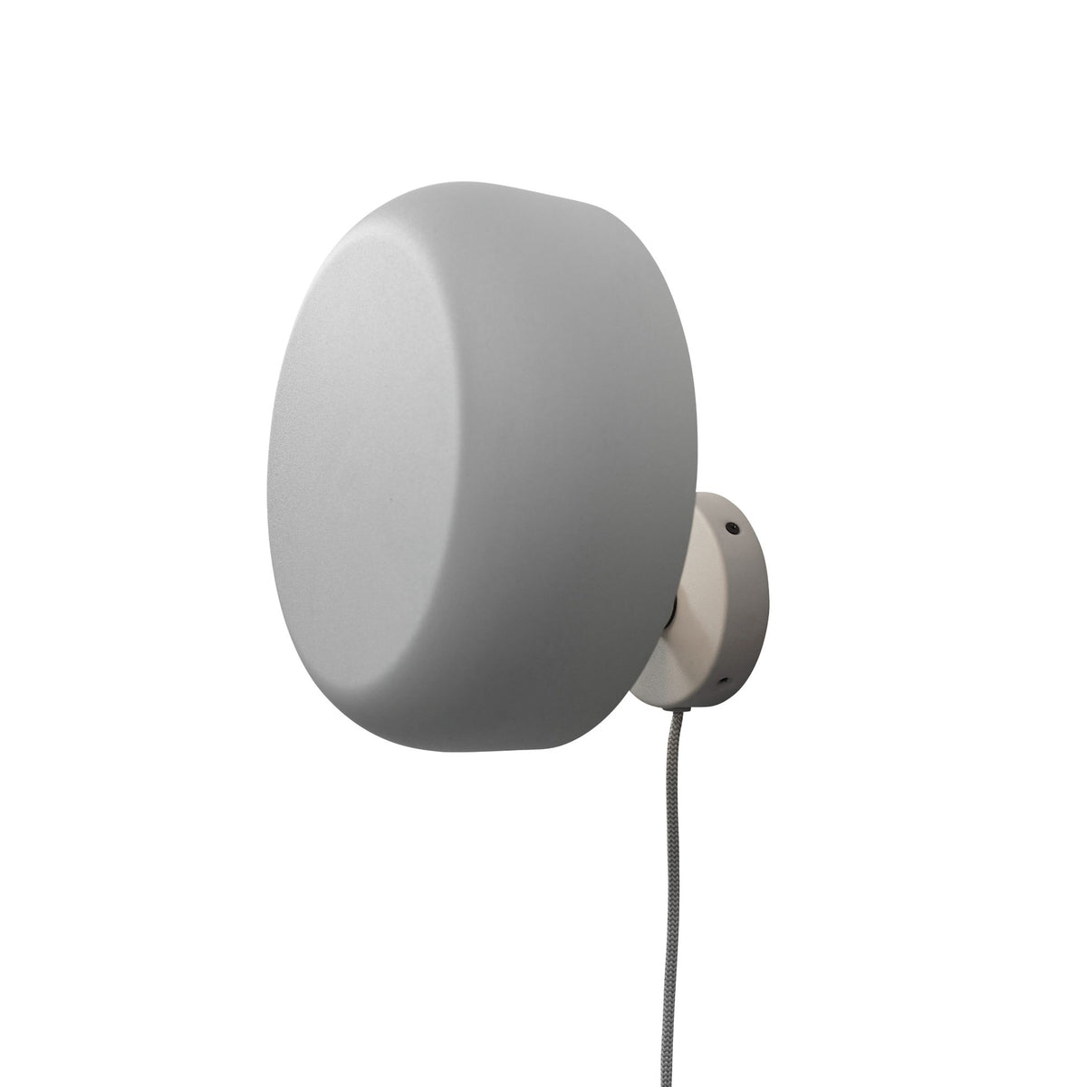 Wall lamp iron Porto, light grey