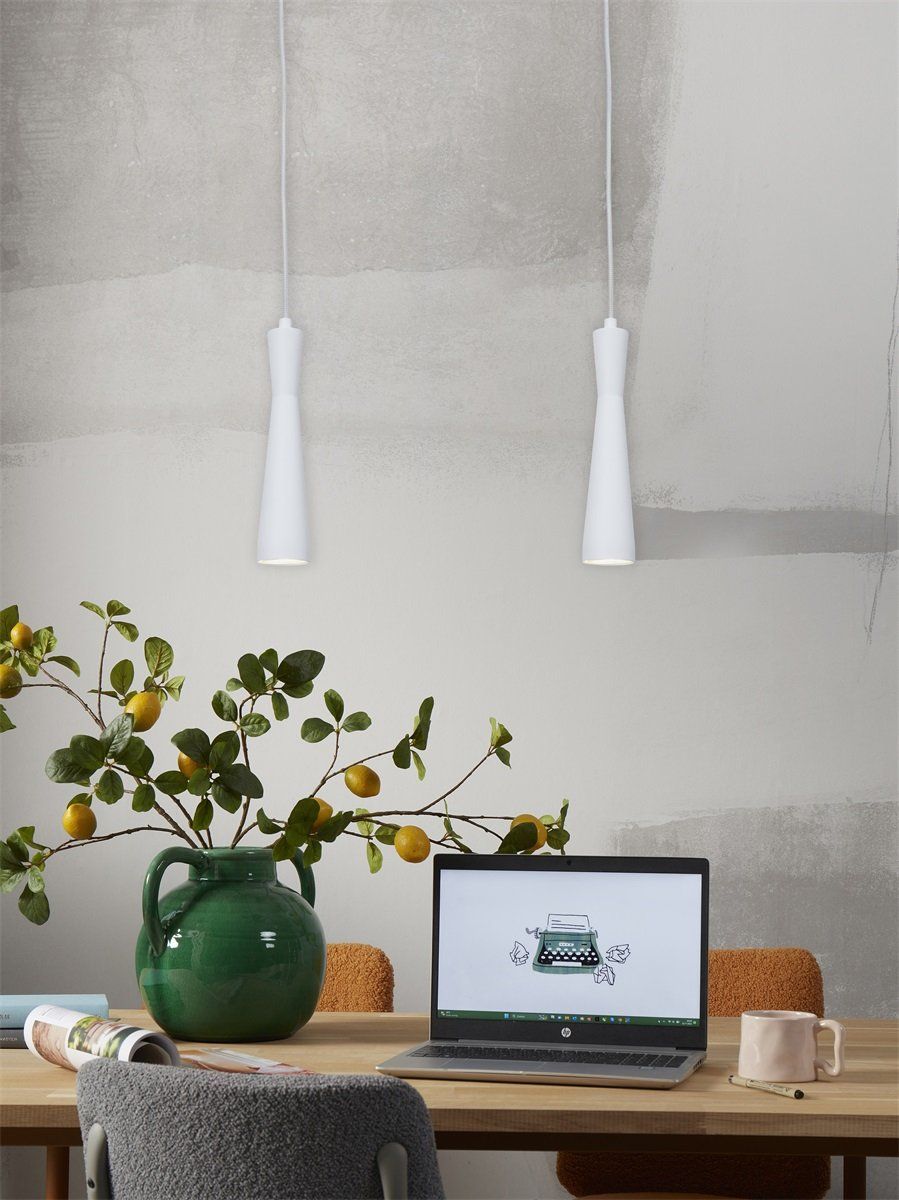 Hanging lamp Bordeaux GU10, white