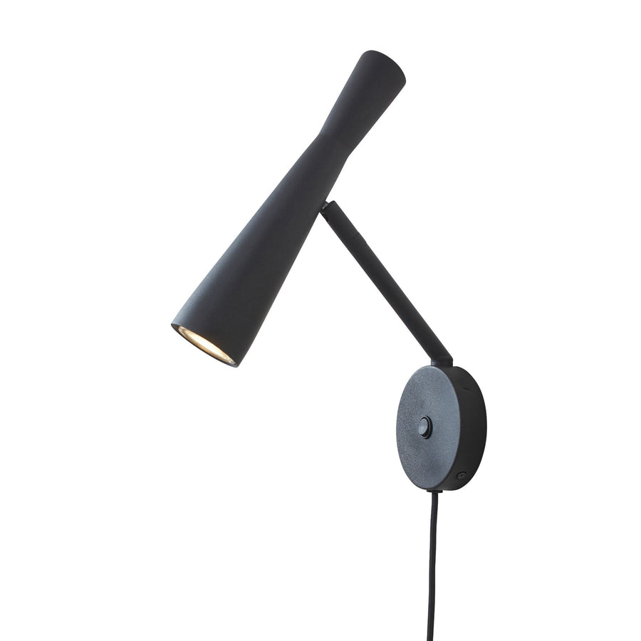 Wall lamp Bordeaux GU10, black