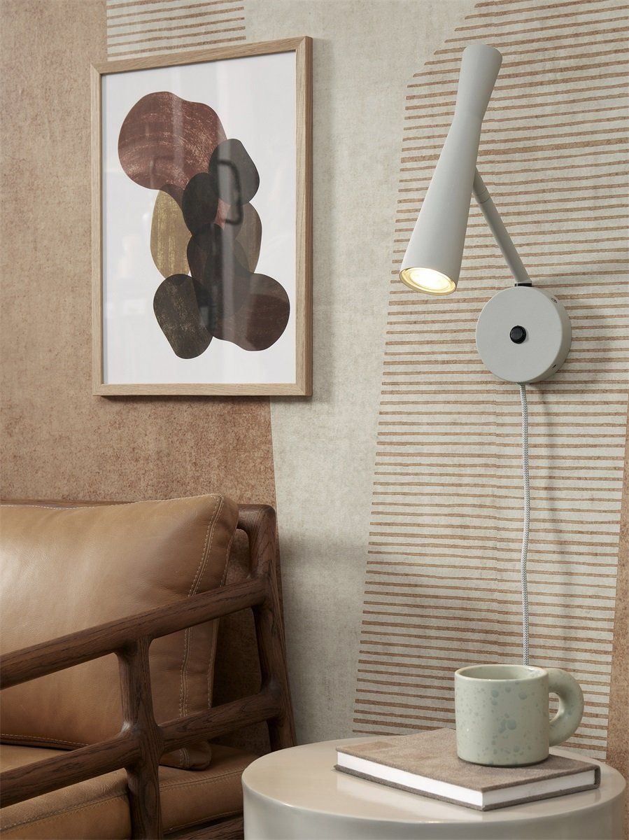 Wall lamp Bordeaux GU10, light grey