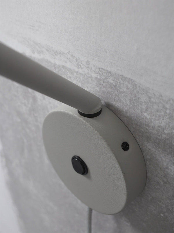 Wall lamp Bordeaux GU10, light grey