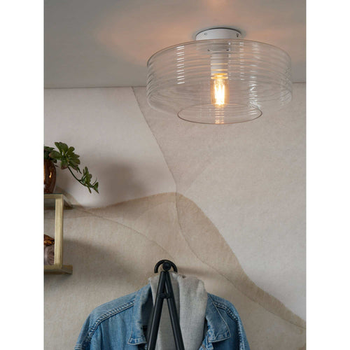 Ceiling lamp glass Verona, clear