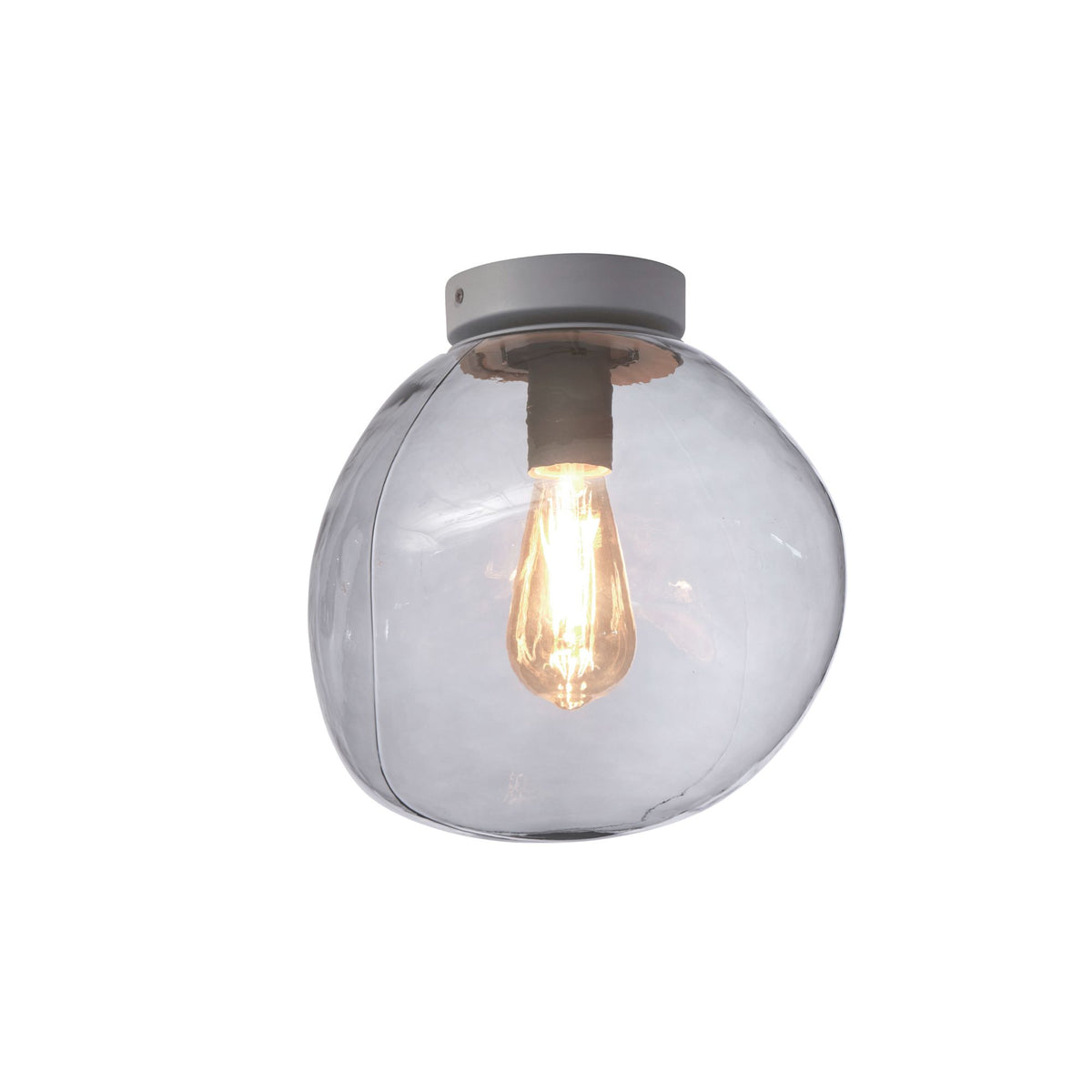 Ceiling lamp Helsinki boulder, light grey
