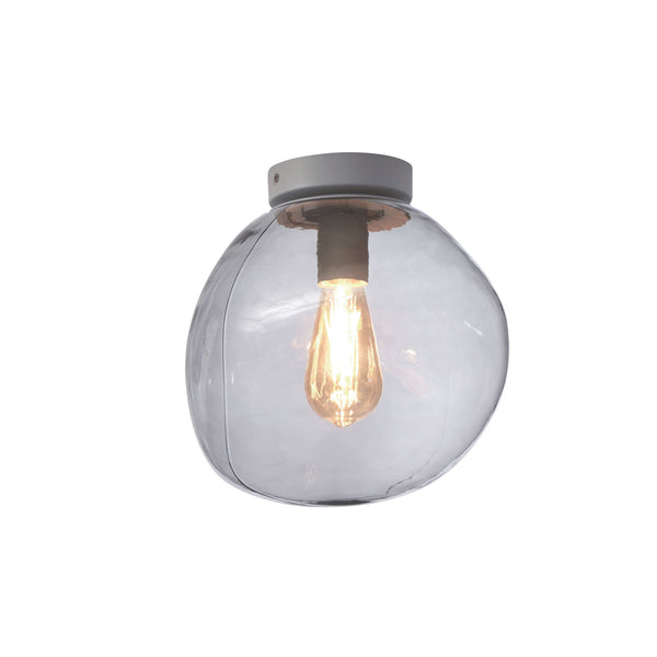 Ceiling lamp Helsinki boulder, light grey