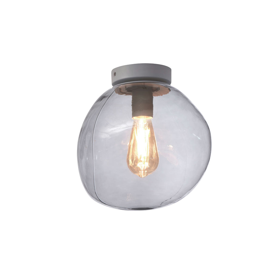 Ceiling lamp Helsinki boulder, light grey