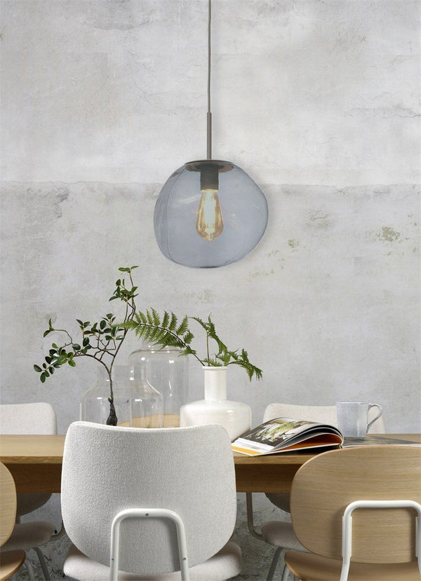 Hanging lamp Helsinki boulder, light grey