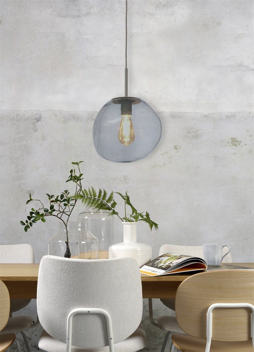 Hanging lamp Helsinki boulder, light grey