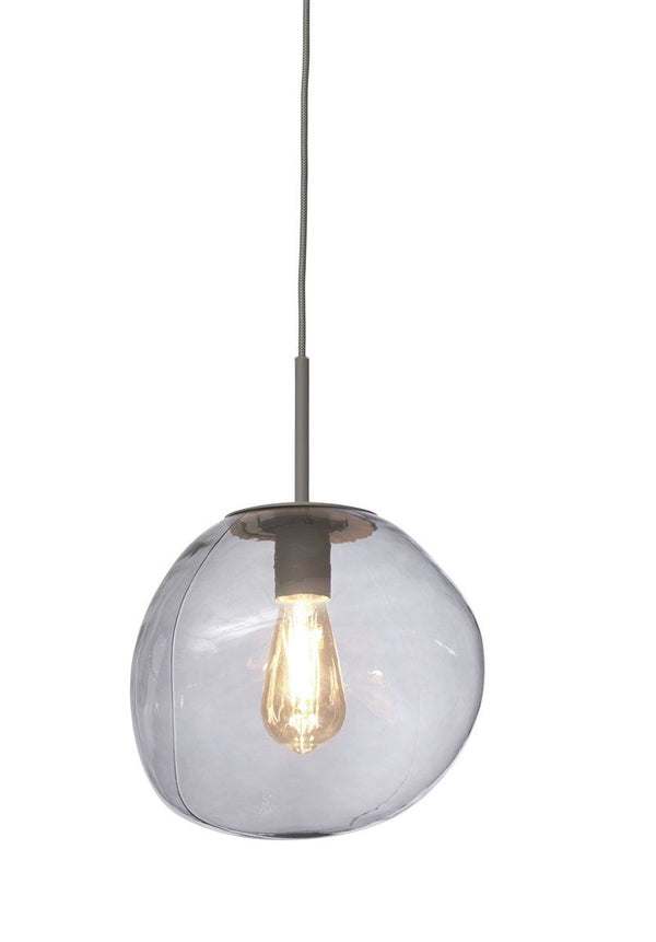 Hanging lamp Helsinki boulder, light grey