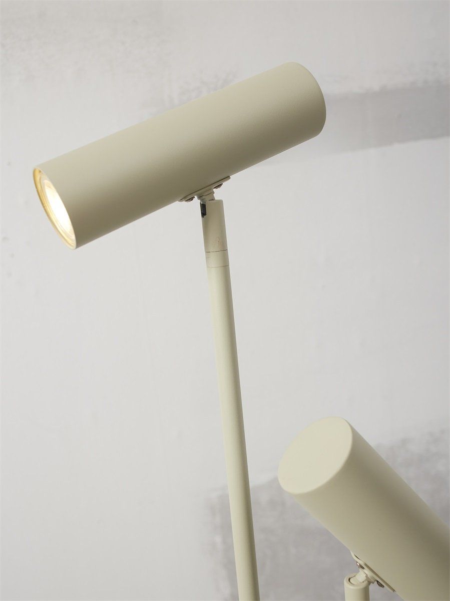 Floor lamp Havana 2-light, soft green