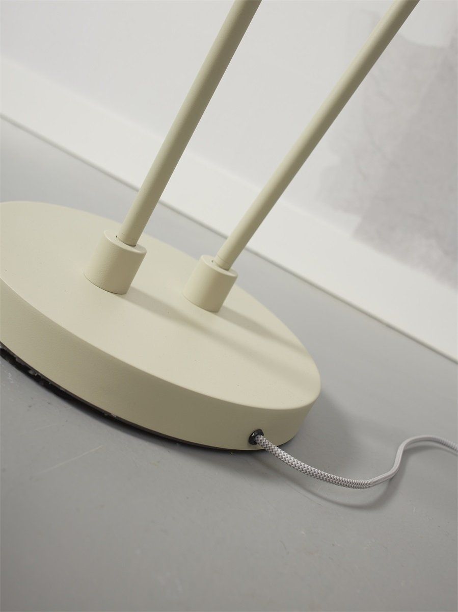 Floor lamp Havana 2-light, soft green