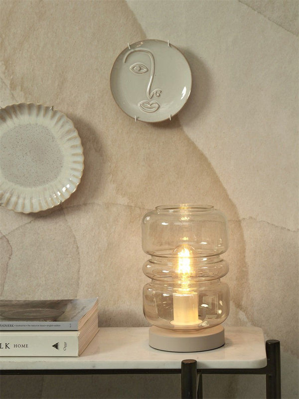 Table lamp Verona, c.gradient amber