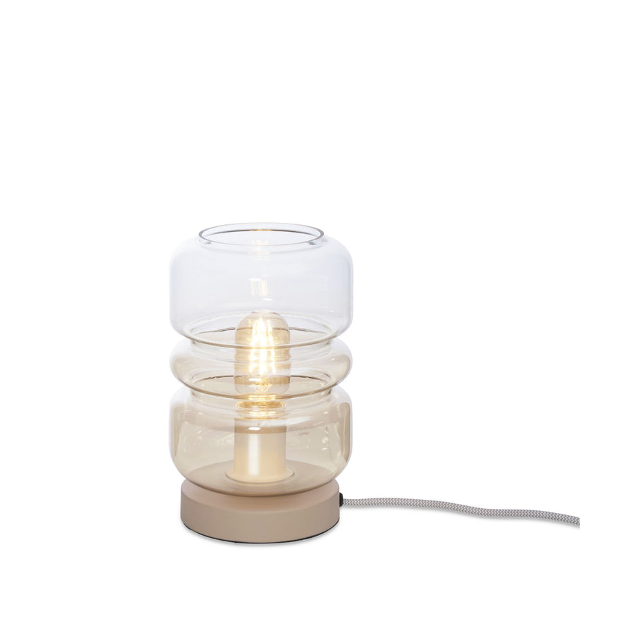 Table lamp Verona, c.gradient amber