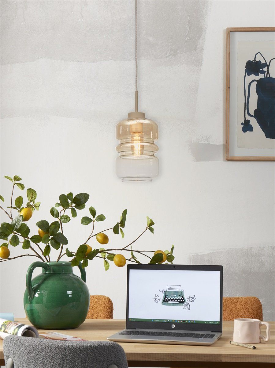 Hanging lamp Verona, c.gradient amber