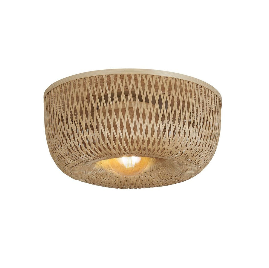 Plafondlamp barbados rond ?35cm, naturel