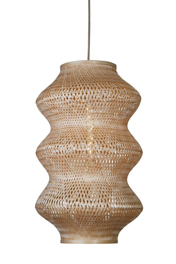 Hanglamp barbados 3-bol naturel, xl