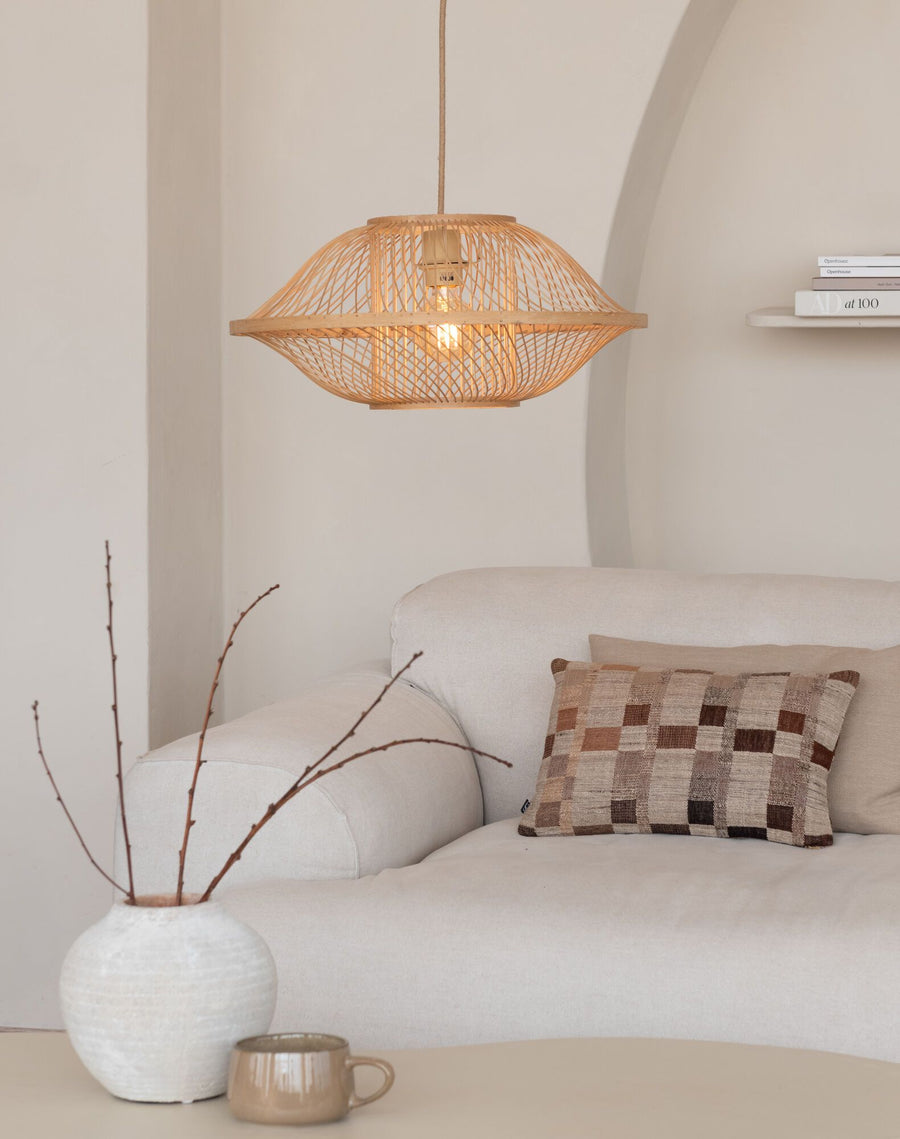Hanglamp maui dia.50cm nat., s