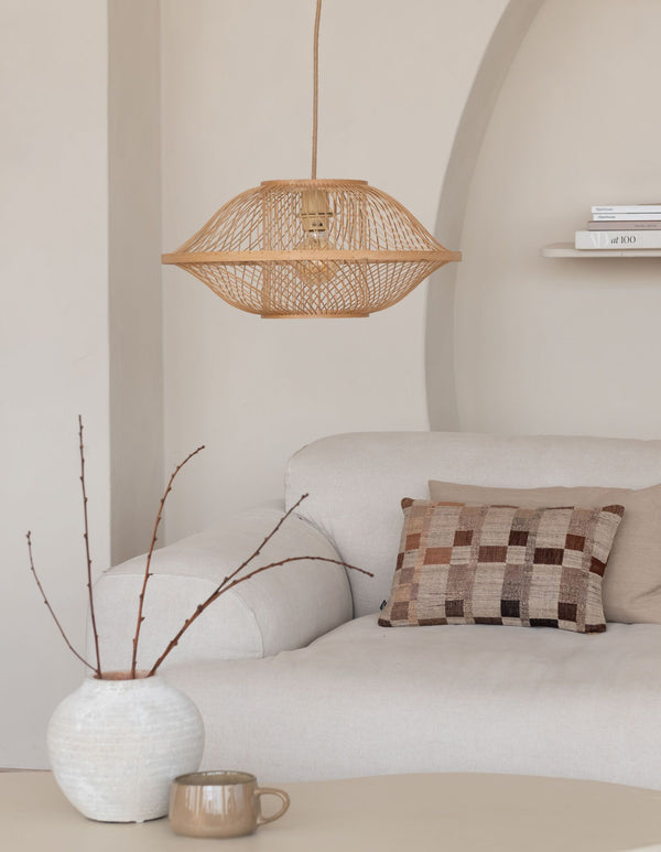 Hanglamp maui dia.50cm nat., s