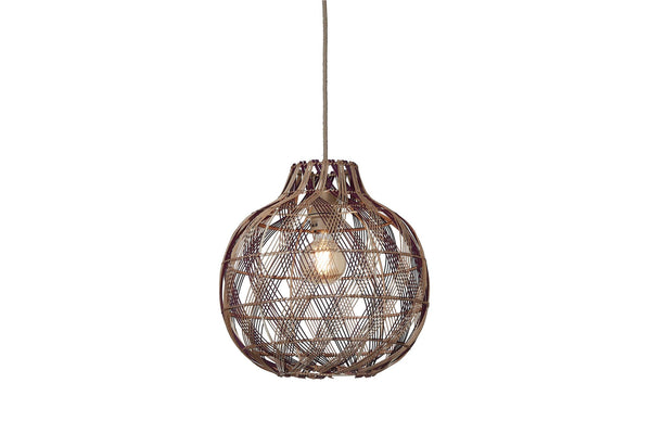 Hanglamp mendoza nat/bur., s