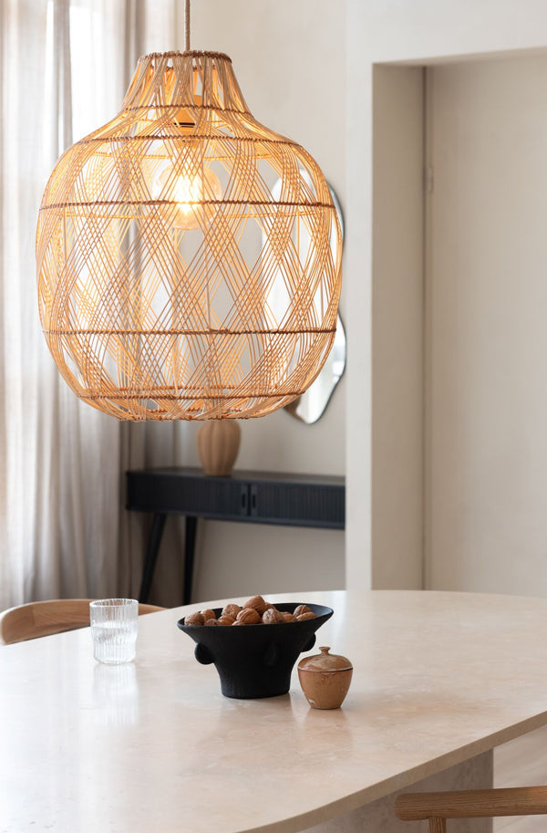 Hanglamp mendoza nat., l