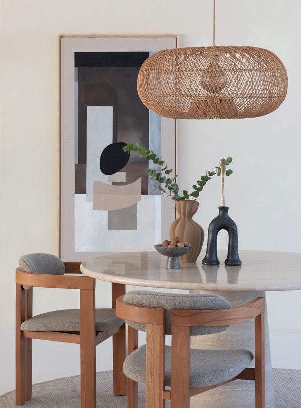 Hanglamp arizona rotan ?70cm nat., l