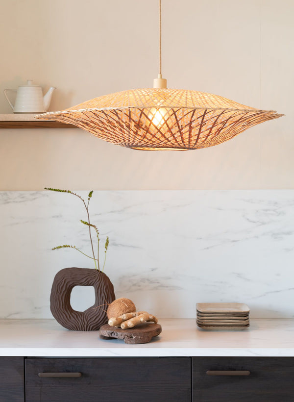 Hanglamp madura ?60cm nat/br., m