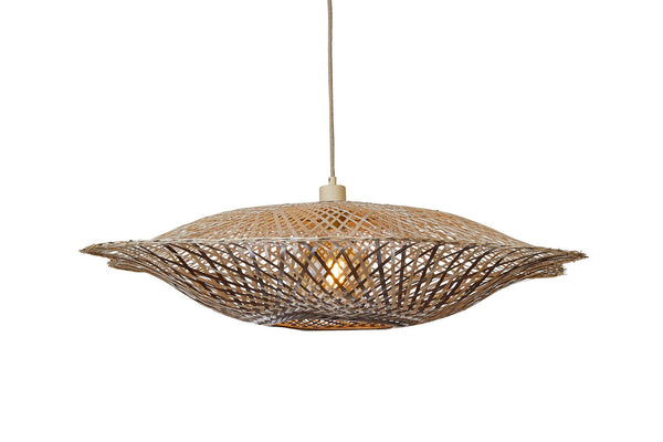 Hanglamp madura ?87cm nat/br., l