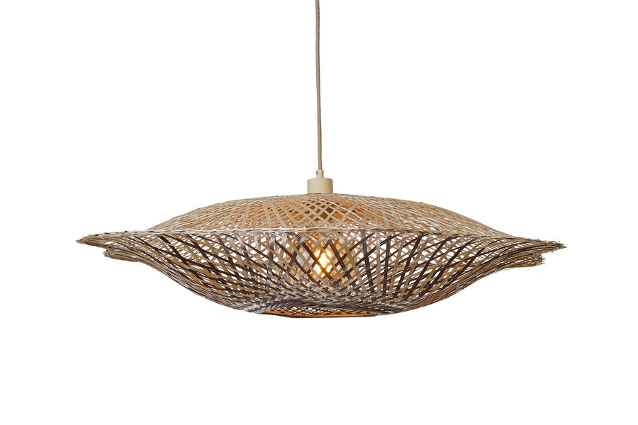 Hanglamp madura ?87cm nat/br., l